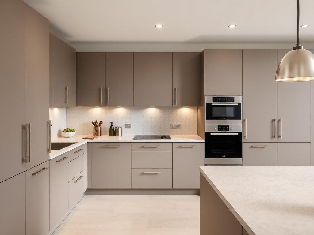 Minimal Handleless Interior